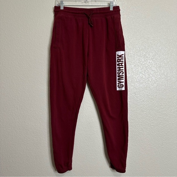 Gymshark Pants - Gymshark Women's Maroon Athletic Jogger Pants, Sz Medium